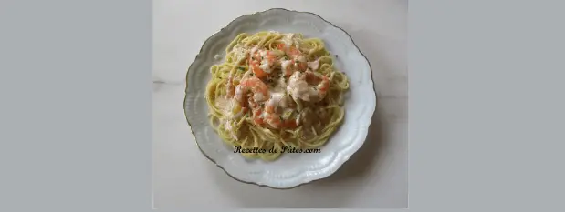 Spaghetti sauce tomate et thon