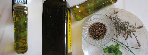 Recettes des huiles aromatisées