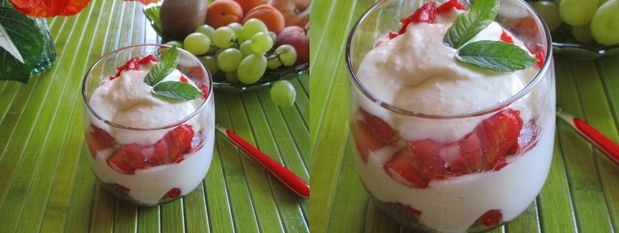 Tiramisu aux fraises