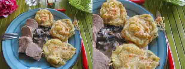 Galettes de purée croustillantes