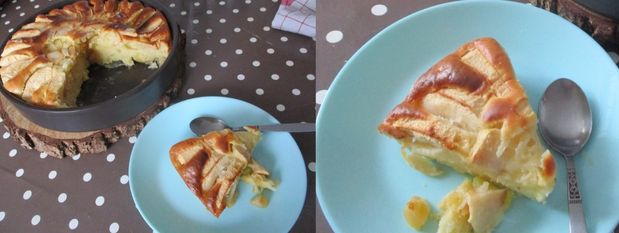 Gâteau moelleux aux pommes