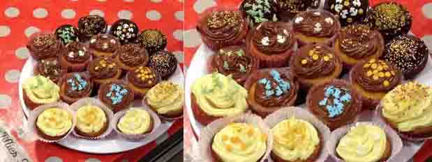 Des cupcakes maison