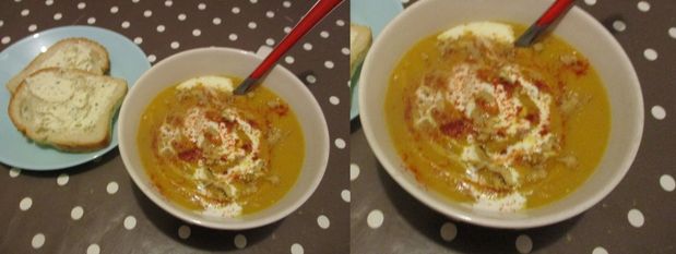 Velouté aux trois légumes