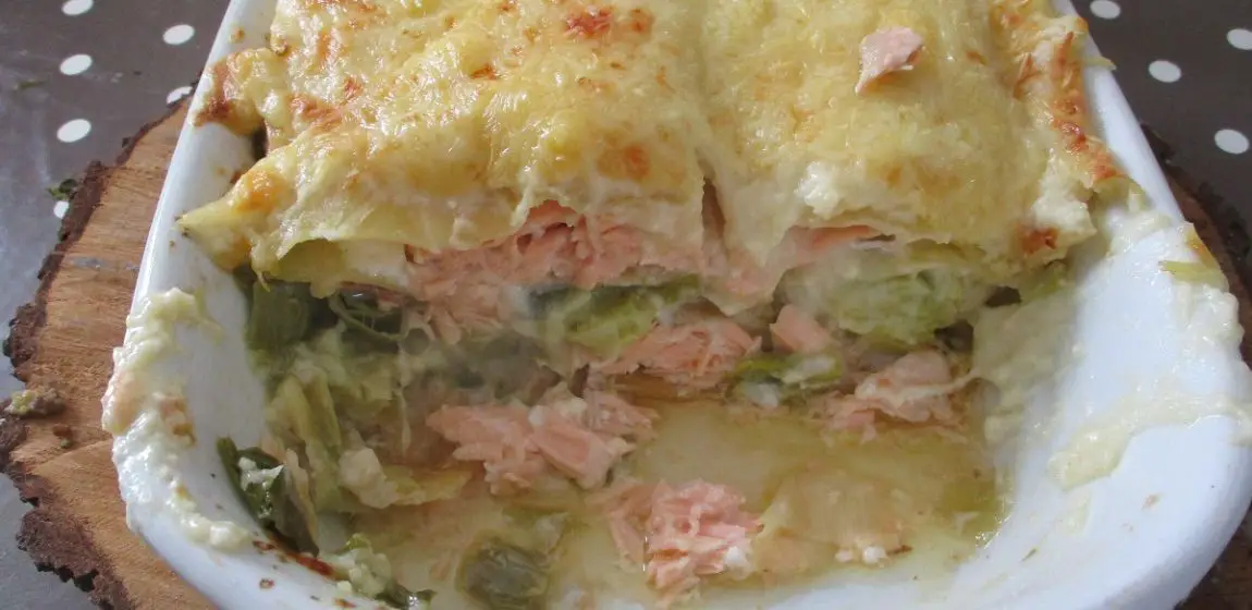 Lasagnes saumon et poireaux Les Meilleures Recettes de Pâtes