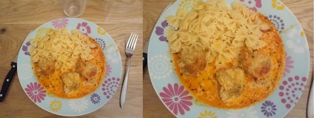 Poulet sauce paprika et thym