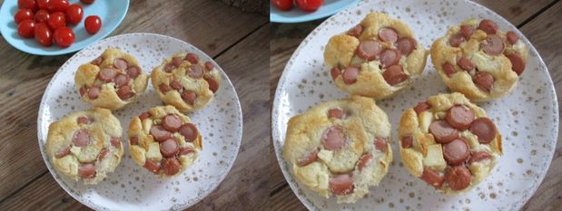 Tartelettes Knacki moelleuses