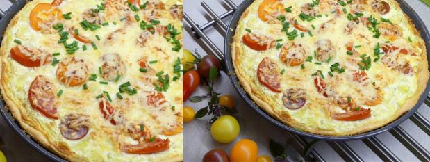 La recette de la tarte aux tomates