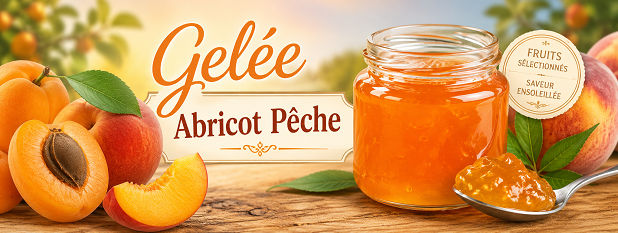 gelée pêche abricot